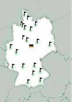 Fussballgolf-Anlagen in Deutschland