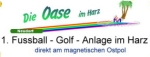 Fu�ballgolfanlage Harz